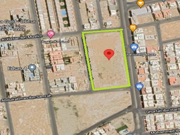 Commercial land block 20,000 meters in Abhur Al Junoobiyah District