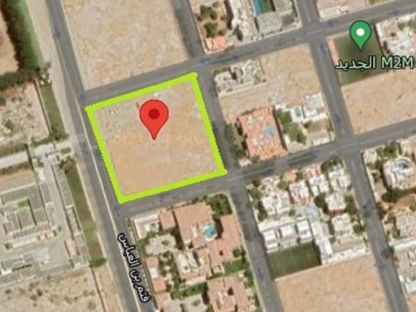 Residential land 4 streets 9482 sqm Al Murjan District 202+203+223+224