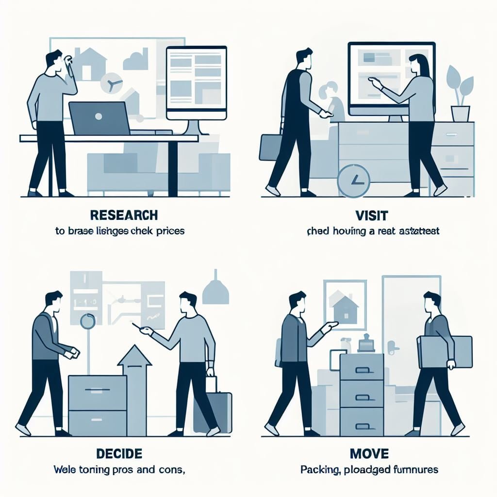 مراحل شراء العقار المناسب