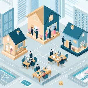 The difference between a real estate broker and a real estate marketer