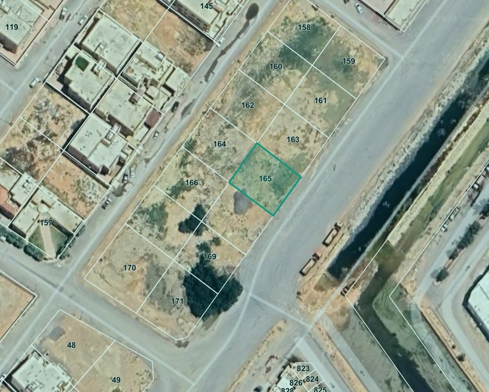 For sale residential land in Al Kharj city, Al Aaliyah District 537 sqm