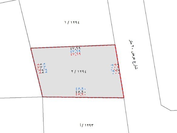ارض سكنية حي ابحر الجنوبية 1346م
