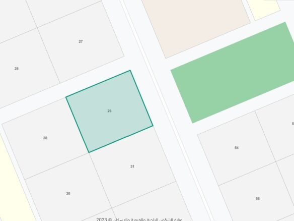 For sale residential land in Al-Quwaiyah, Al-Khalidiya District 672 sqm