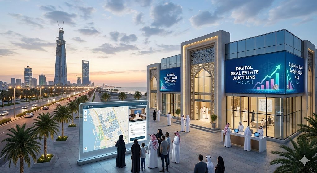 ازدهار "المزادات الرقمية" في جدة: شفافية تقود السيولة العقارية