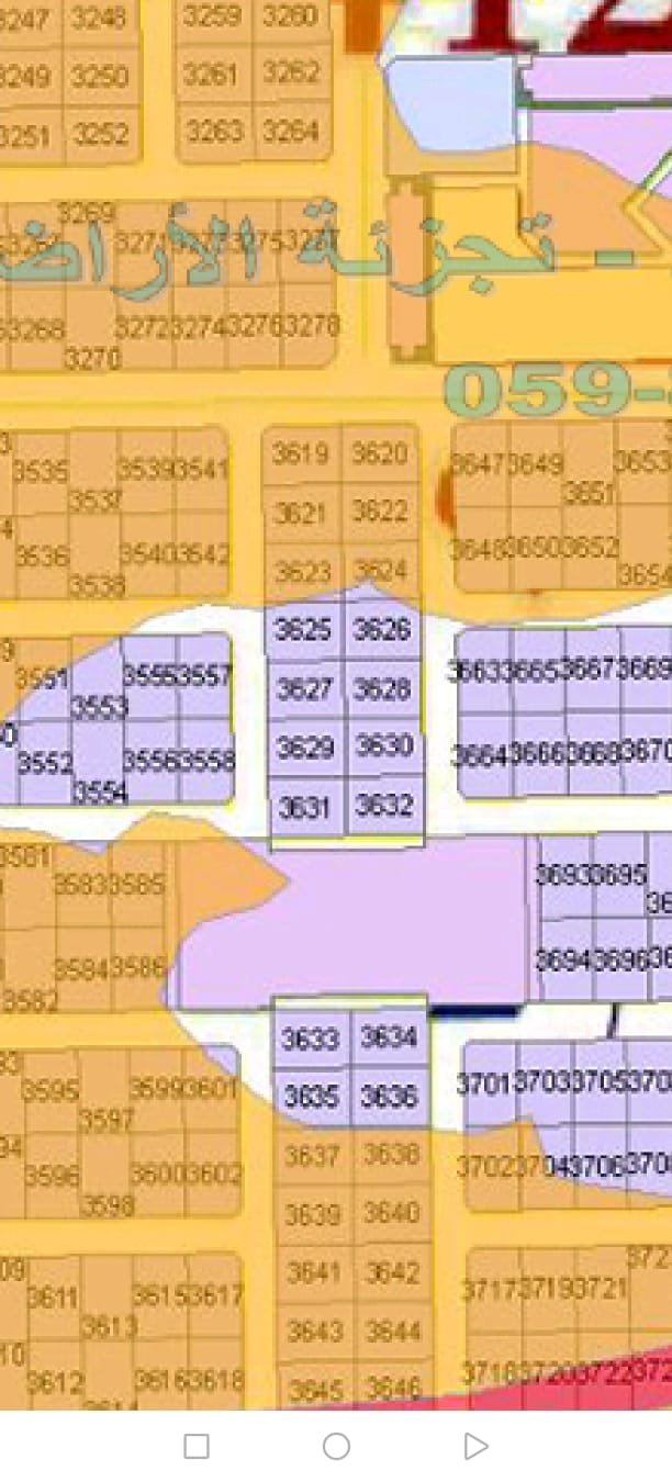 ارض سكنية 900م حي البوادر – جدة